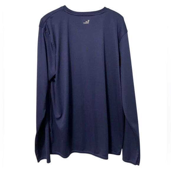 BCG Athletic Long Sleeve T-Shirt Moisture Wicking Quick Dry Navy‎ Men’s Large - Picture 2 of 6